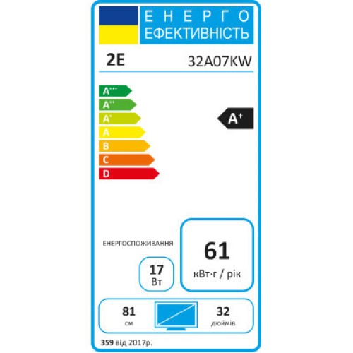 Телевизор 2E 32A07KW (2E-32A07KW)