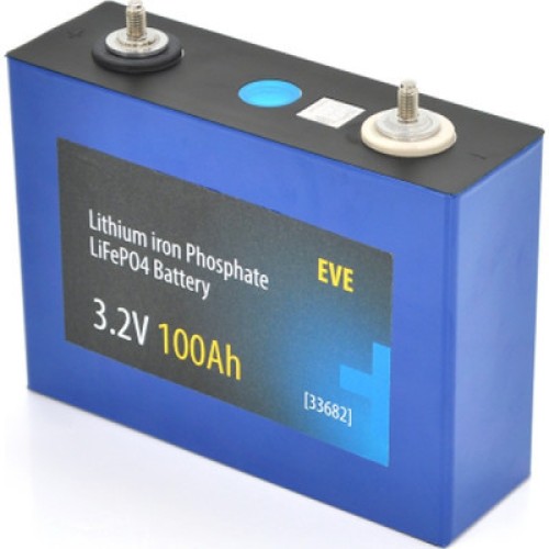 Батарея LiFePo4 EVE 3.2V 100AH (EVE-3.2V-100AH) Батарея LiFePo4 EVE 3.2V 100AH (EVE-3.2V-100AH)