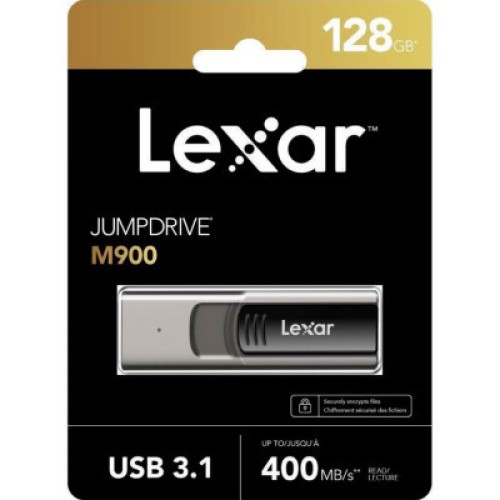 USB флеш накопитель Lexar 128GB JumpDrive M900 USB 3.1 (LJDM900128G-BNQNG)