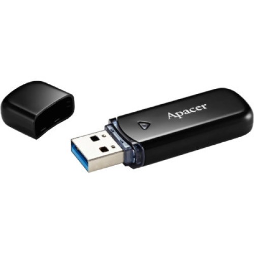 USB флеш накопитель Apacer 128GB AH355 Mysterious Black USB 3.2 (AP128GAH355B-1)