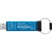 USB флеш накопитель Kingston 16GB IronKey Keypad 200 Blue USB 3.2 (IKKP200/16GB)