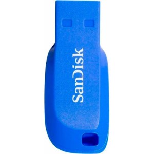 USB флеш накопитель SanDisk 32GB Cruzer Blade Electric Blue USB 2.0 (SDCZ50C-032G-B35BE)