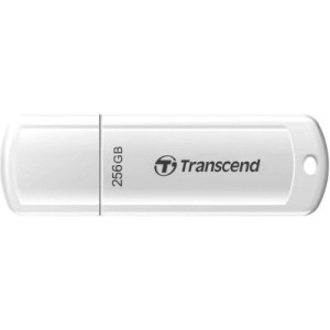 USB флеш накопитель Transcend 256GB JetFlash 730 White USB 3.1 (TS256GJF730)