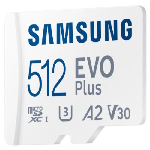 Карта памяти Samsung 512GB microSDXC calss 10 UHS-I V30 EVO (MB-MC512KA/EU)