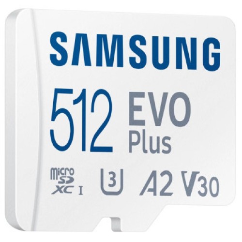 Карта памяти Samsung 512GB microSDXC calss 10 UHS-I V30 EVO (MB-MC512KA/EU)