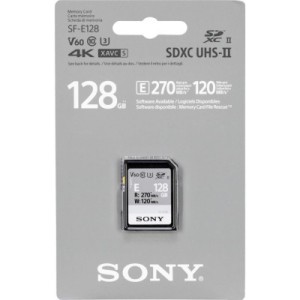 Карта пам'яті Sony 128GB SDXC class 10 UHS-II U3 V60 (SFE128A.ET4)