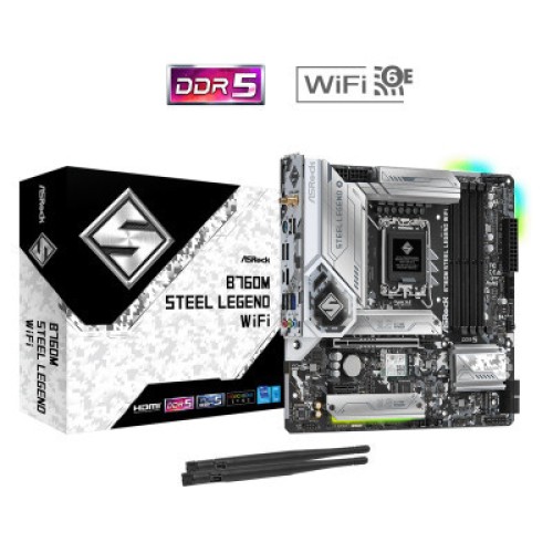 Материнская плата ASRock B760M STEEL LEGEND WIFI