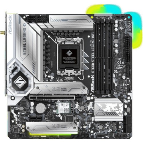 Материнская плата ASRock B760M STEEL LEGEND WIFI