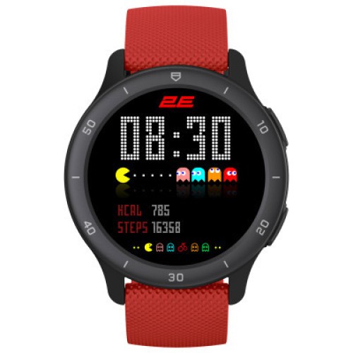 Смарт-часы 2E Motion GT2 47mm Black-Red (2E-CWW21BKRD)
