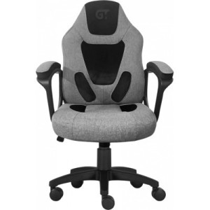Кресло игровое GT Racer X-1414 Gray/Black Suede (X-1414 Fabric Gray/Black Suede)