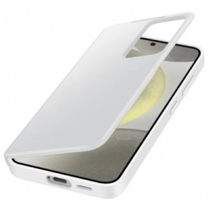 Чохол до мобільного телефона Samsung S24+ Smart View Wallet Case White (EF-ZS926CWEGWW)
