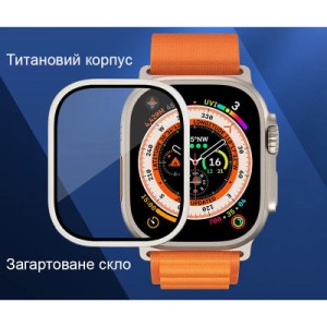 Стекло защитное Drobak 3D Titanium A+ Apple Watch Ultra 2 | Ultra 49mm (323228)