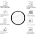 Стекло защитное Drobak Samsung Galaxy Watch 6 Classic 47mm Black Frame A+ (323222)