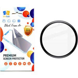 Стекло защитное Drobak Samsung Galaxy Watch 6 Classic 47mm Black Frame A+ (323222)