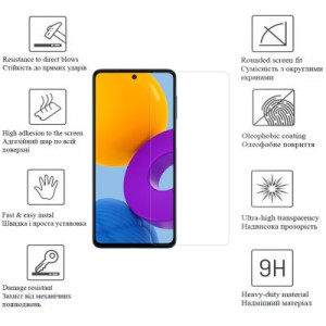 Стекло защитное Drobak Xiaomi Redmi Note 12S (535397)