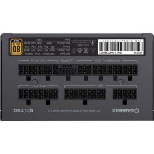 Блок питания Gamemax 750W (GX-750 PRO BK (ATX3.0 PCIe5.0))