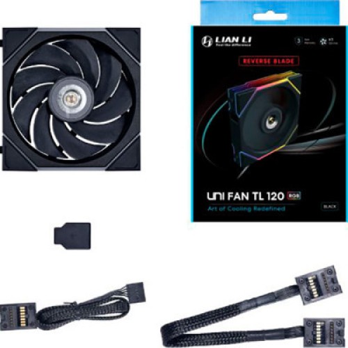 Кулер для корпуса Lian Li Reverse TL 120-1, Black Cooler (G99.12RTL1B.00)