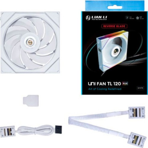 Кулер для корпуса Lian Li Reverse TL 120-1, White Cooler (G99.12RTL1W.00)