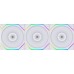 Кулер для корпуса Lian Li TL 120-3, White Cooler (G99.12TL3W.00)