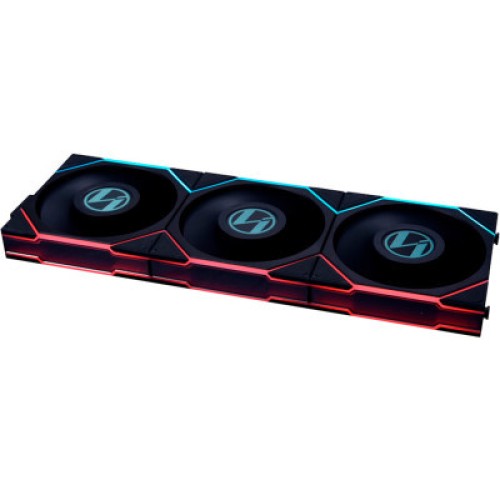 Кулер для корпуса Lian Li TL LCD 120-3, Black Cooler (G99.12TLLCD3B.00)