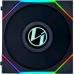 Кулер для корпуса Lian Li TL LCD 120-3, Black Cooler (G99.12TLLCD3B.00)