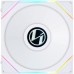 Кулер для корпуса Lian Li TLLCD 120-3, White Cooler (G99.12TLLCD3W.00)