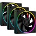 Кулер для корпуса ID-Cooling AF-127-ARGB-K TRIO