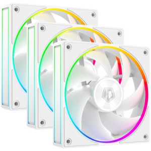 Кулер для корпуса ID-Cooling AF-127-ARGB-W TRIO