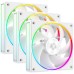 Кулер для корпуса ID-Cooling AF-127-ARGB-W TRIO