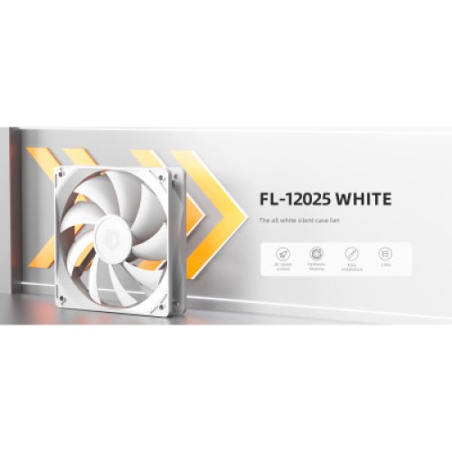 Кулер для корпуса ID-Cooling FL-12025 WHITE