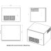 Шкаф настенный CSV 12U-450, всепогодная, внешнего исполнения, IP54 (05117)