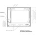 Шкаф настенный CSV 15U-450, всепогодная, внешнего исполнения, IP54 (10237)