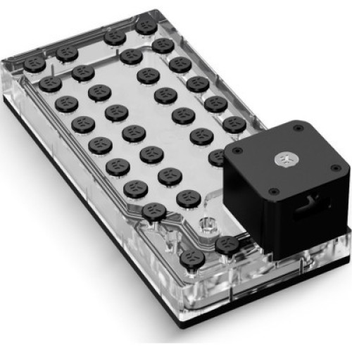 Резервуар для СЖО Ekwb EK-QuantumX Loophole Distroplate D5 PWM - Black (3831109908440) (3831109908440)