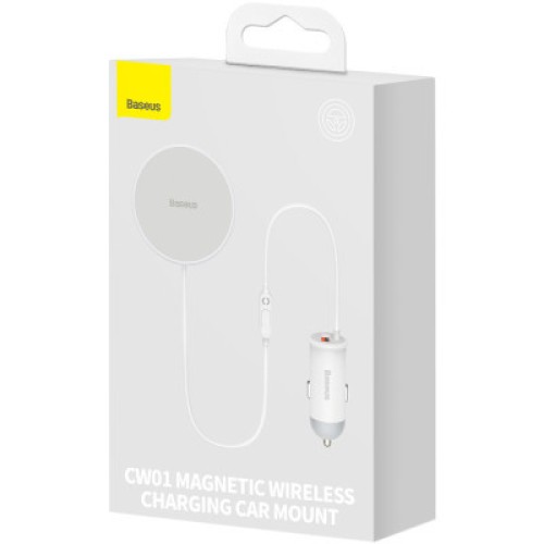 Универсальный автодержатель Baseus CW01 Magnetic Wireless 40W (SUCX040102)