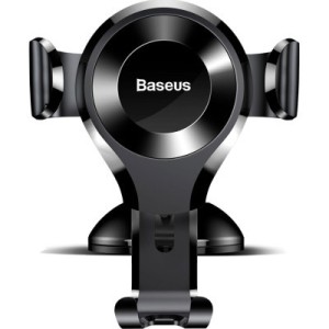 Универсальный автодержатель Baseus Osculum Type Gravity Car Mount Black (SUYL-XP01)