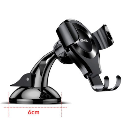 Универсальный автодержатель Baseus Osculum Type Gravity Car Mount Black (SUYL-XP01)