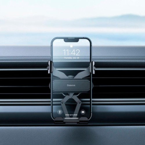 Универсальный автодержатель Baseus Stable Gravitational Car Mount Lite (Air Outlet Version) (SUWX010001)