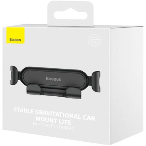 Универсальный автодержатель Baseus Stable Gravitational Car Mount Lite (Air Outlet Version) (SUWX010001)