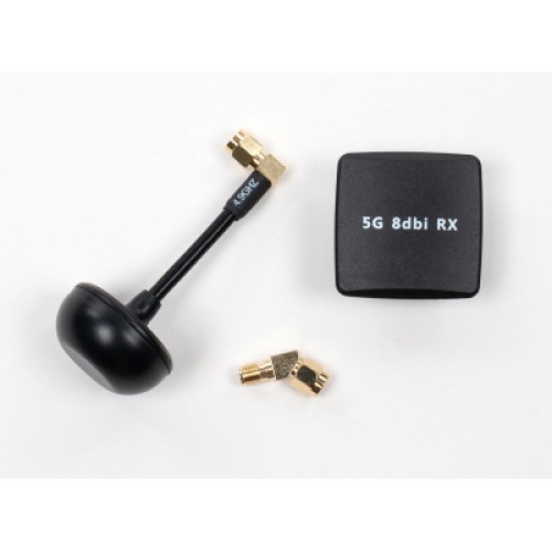 Антена для дрона Skyzone Mushroom short SMA90 + Patch SMA 5.0GHz RHCP (2шт) (AT5GMP)
