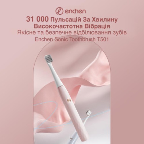 Электрическая зубная щетка Xiaomi T501 Pink
