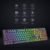 Клавиатура GamePro MK85R Red Switch RGB USB Black (MK85R)