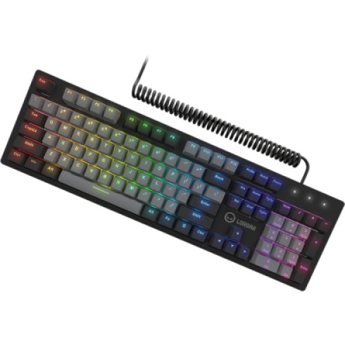 Клавиатура Lorgar Azar 514 RGB USB UA Black (LRG-GK514B-UA)