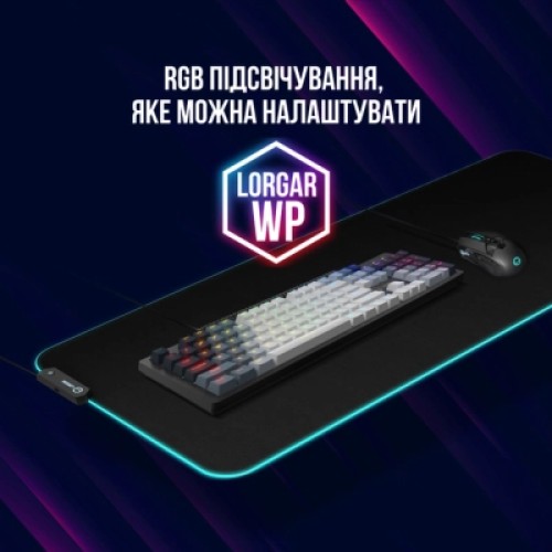 Клавиатура Lorgar Azar 514 RGB USB UA Black (LRG-GK514B-UA)