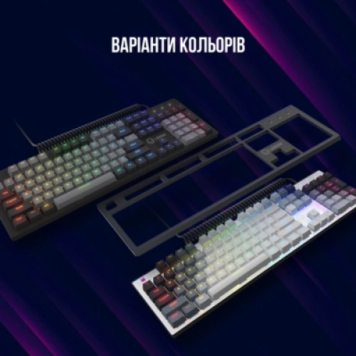 Клавиатура Lorgar Azar 514 RGB USB UA Black (LRG-GK514B-UA)