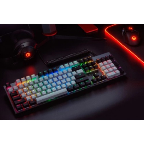 Клавиатура Lorgar Azar 514 RGB USB UA White (LRG-GK514W-UA)