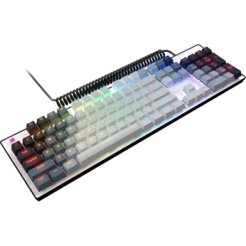 Клавиатура Lorgar Azar 514 RGB USB UA White (LRG-GK514W-UA)