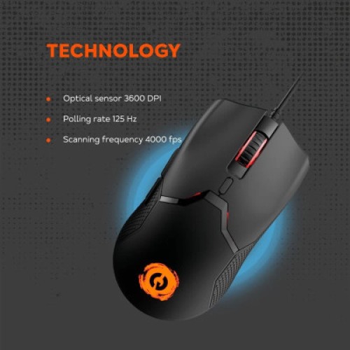Мышка Canyon GM-116 Carver USB Black (CND-SGM116)