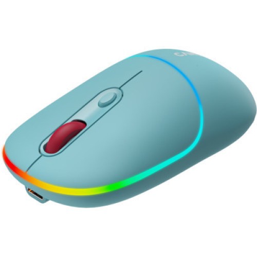 Мышка Canyon MW-22 Dual Band RGB Wireless Dark Cyan (CNS-CMSW22DC)