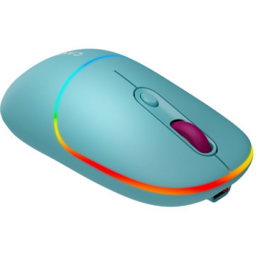 Мышка Canyon MW-22 Dual Band RGB Wireless Dark Cyan (CNS-CMSW22DC)
