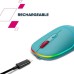 Мышка Canyon MW-22 Dual Band RGB Wireless Dark Cyan (CNS-CMSW22DC)
